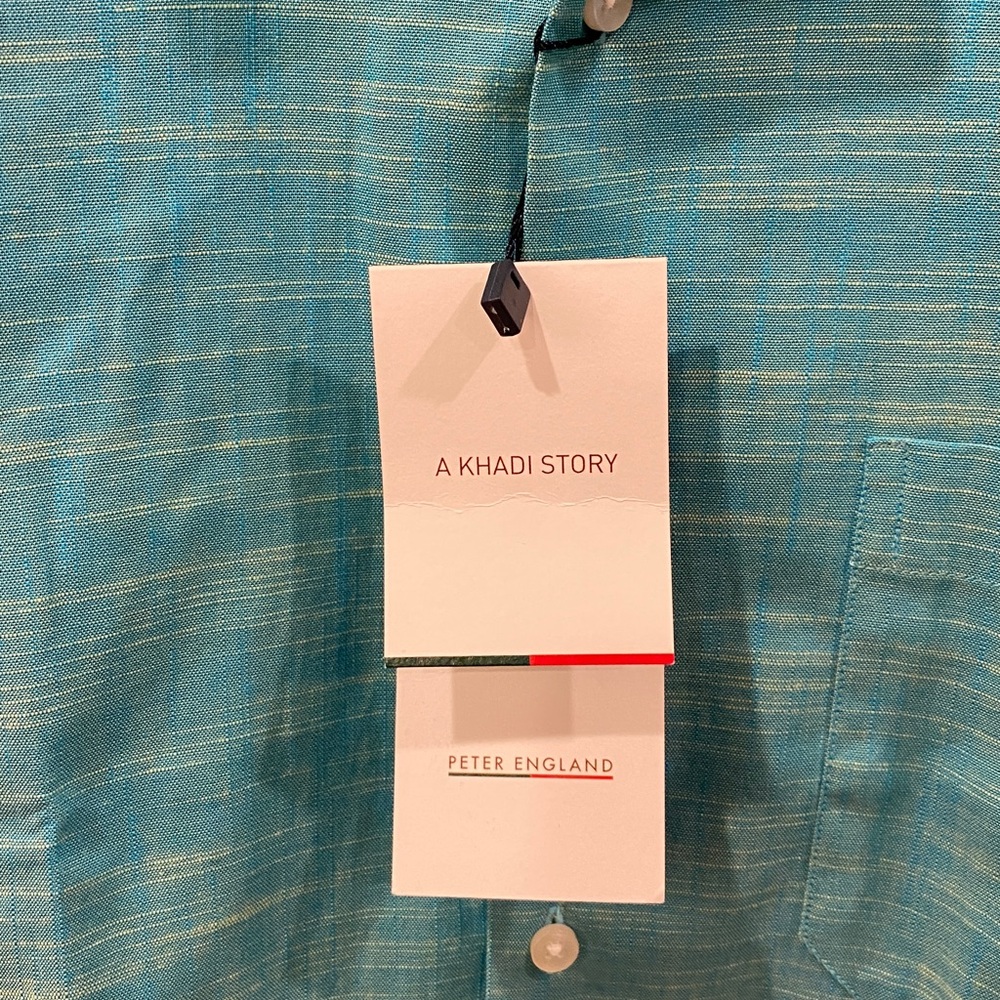 PETER ENGLAND Short Sleeve Shirt 42cm - Picture 5 of 10